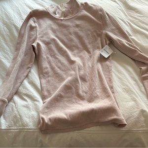 Free People - Rickie top ribbed mock neck - New with tags
